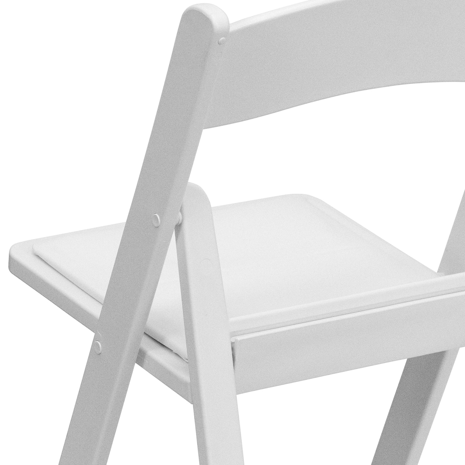 BLNK Hercules Resin Folding Chair - White