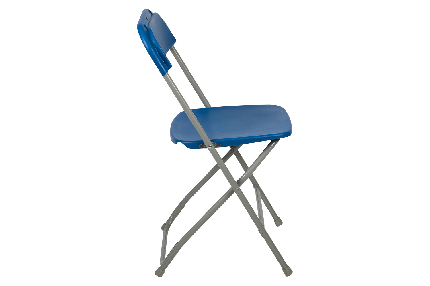 BLNK HERCULES Series Plastic Lightweight Folding Chair - Blue