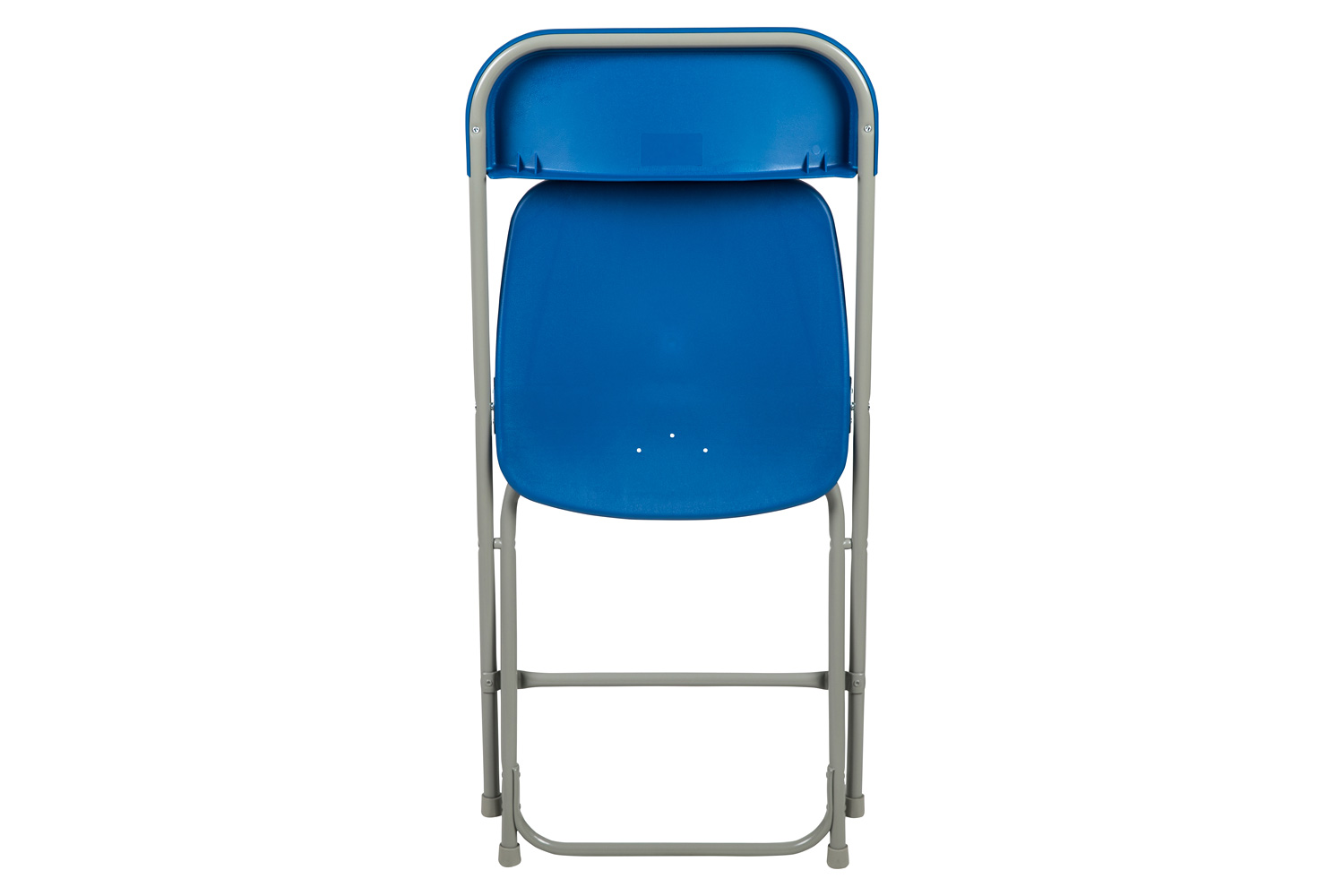 BLNK HERCULES Series Plastic Lightweight Folding Chair - Blue