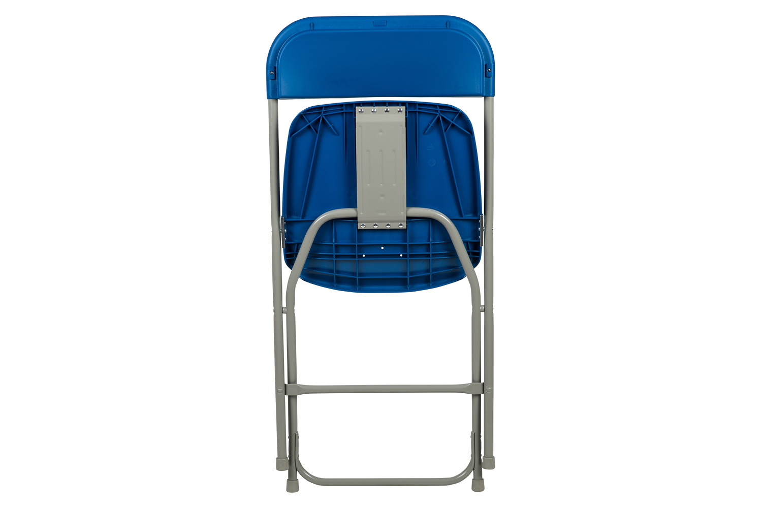 BLNK HERCULES Series Plastic Lightweight Folding Chair - Blue