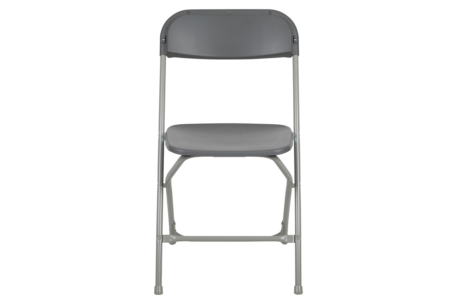 BLNK™ HERCULES Series Plastic Lightweight Folding Chair - Gray