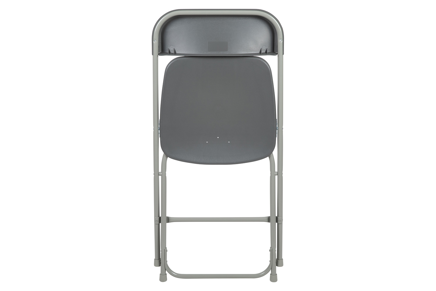 BLNK™ HERCULES Series Plastic Lightweight Folding Chair - Gray