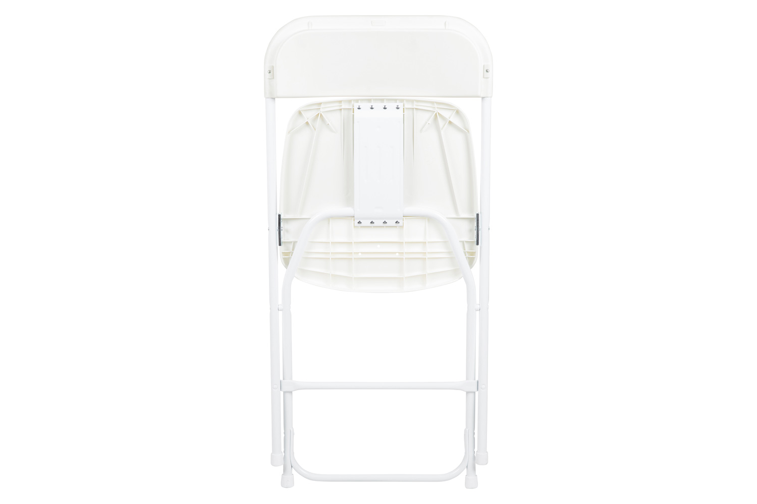 BLNK™ HERCULES Series Plastic Lightweight Folding Chair - White