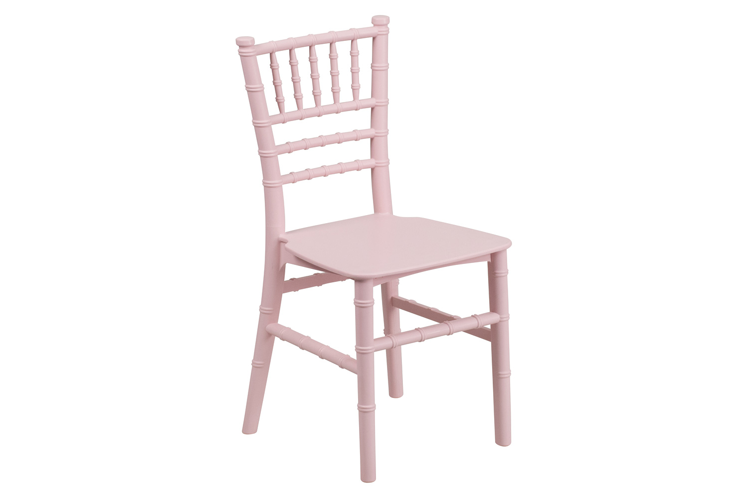 BLNK HERCULES Child’s Resin Party and Event Chiavari Chair - Pink