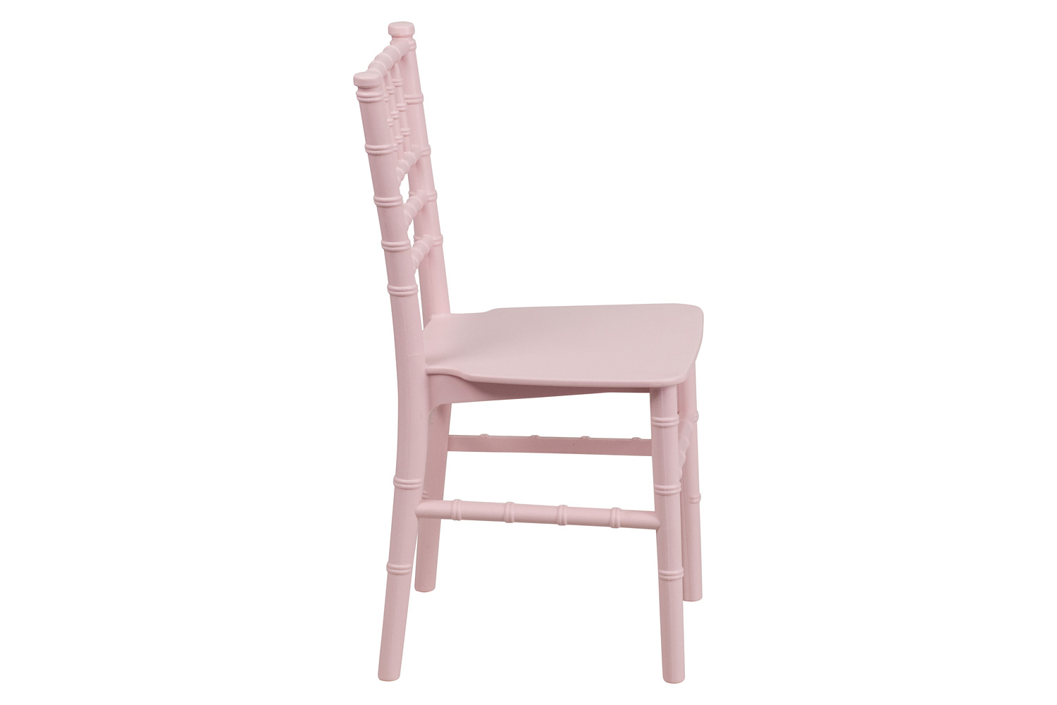 BLNK HERCULES Child’s Resin Party and Event Chiavari Chair - Pink