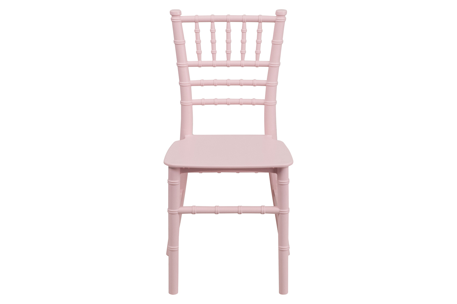 BLNK HERCULES Child’s Resin Party and Event Chiavari Chair - Pink