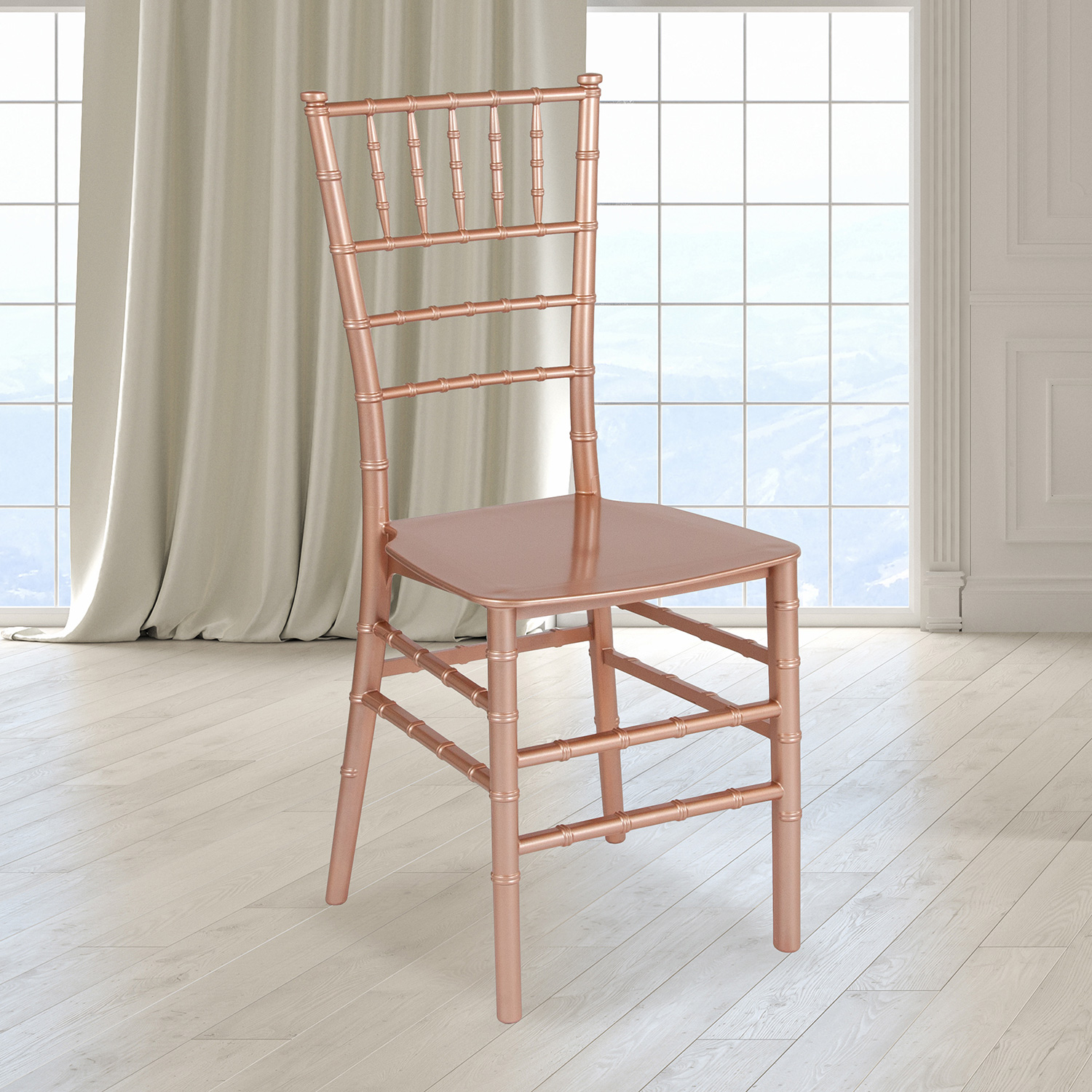 BLNK HERCULES Series Resin Stacking Chiavari Chair