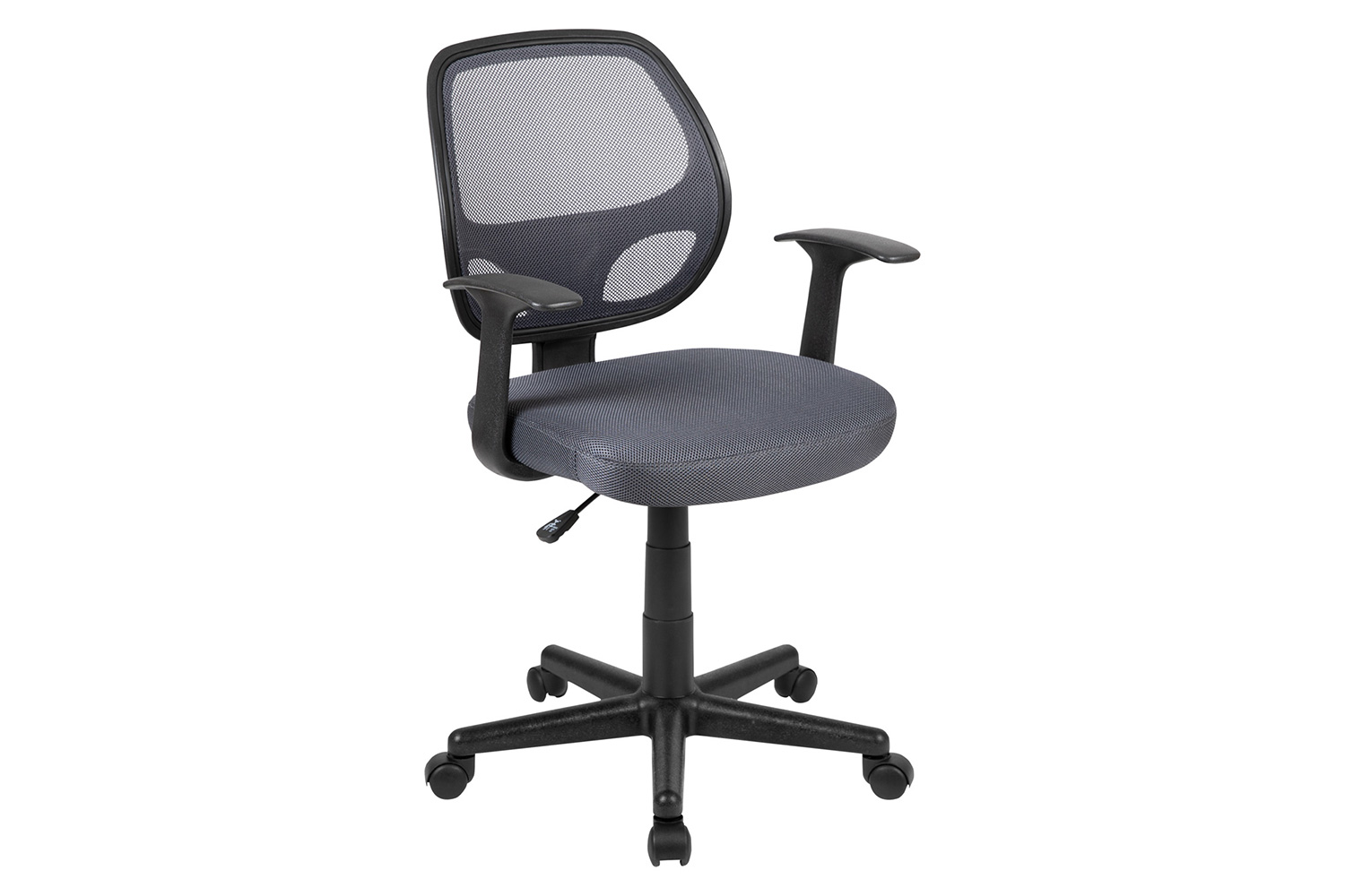 BLNK Flash Fundamentals Mid-Back Mesh Swivel Ergonomic Task Office Chair with Arms