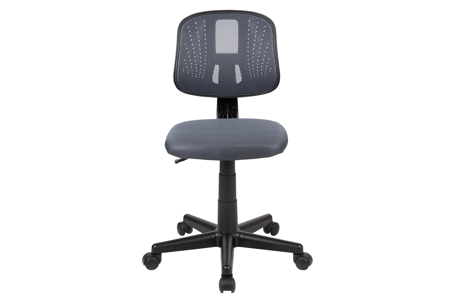 BLNK Flash Fundamentals Mid-Back Mesh Swivel Task Office Chair with Pivot Back - Gray