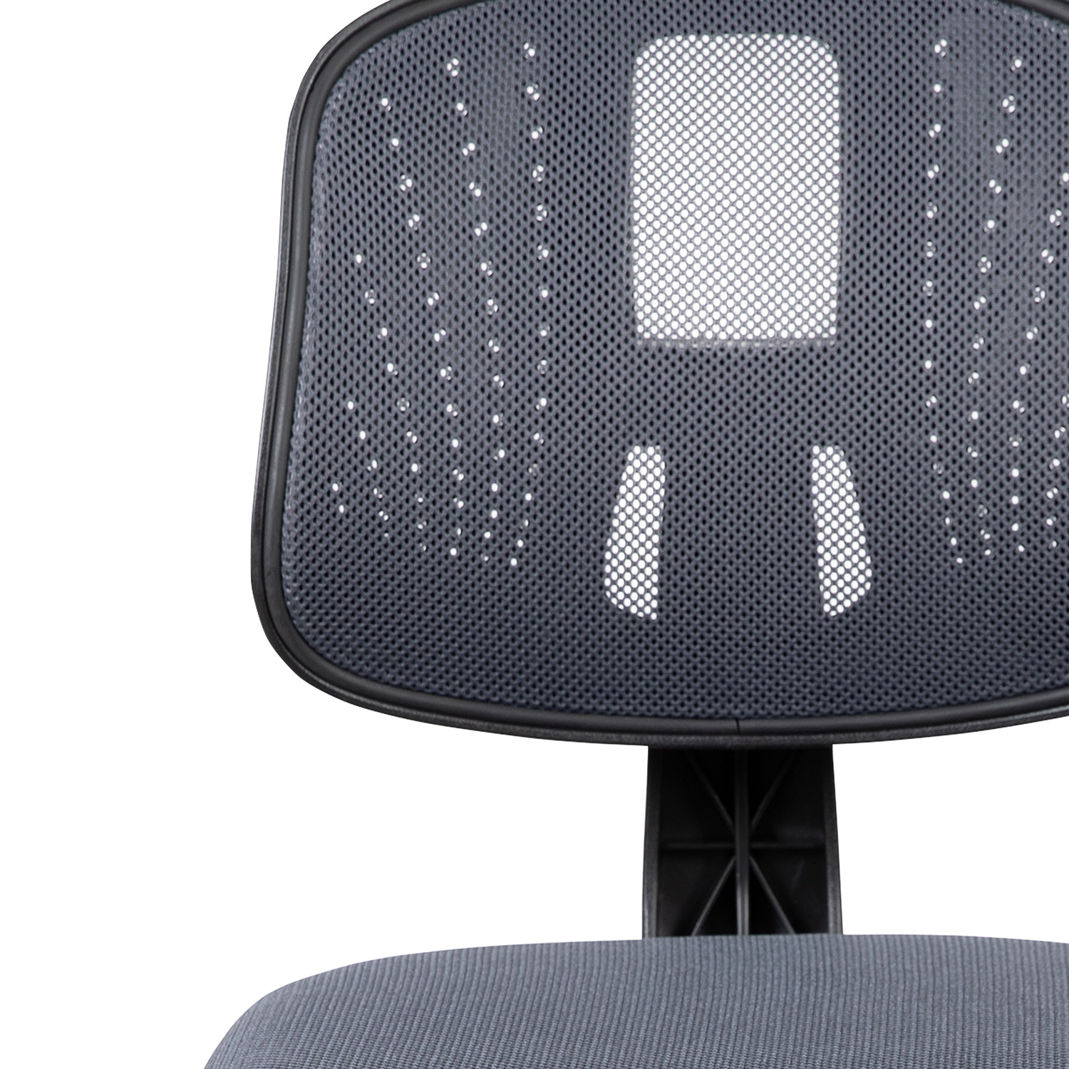 BLNK Flash Fundamentals Mid-Back Mesh Swivel Task Office Chair with Pivot Back - Gray