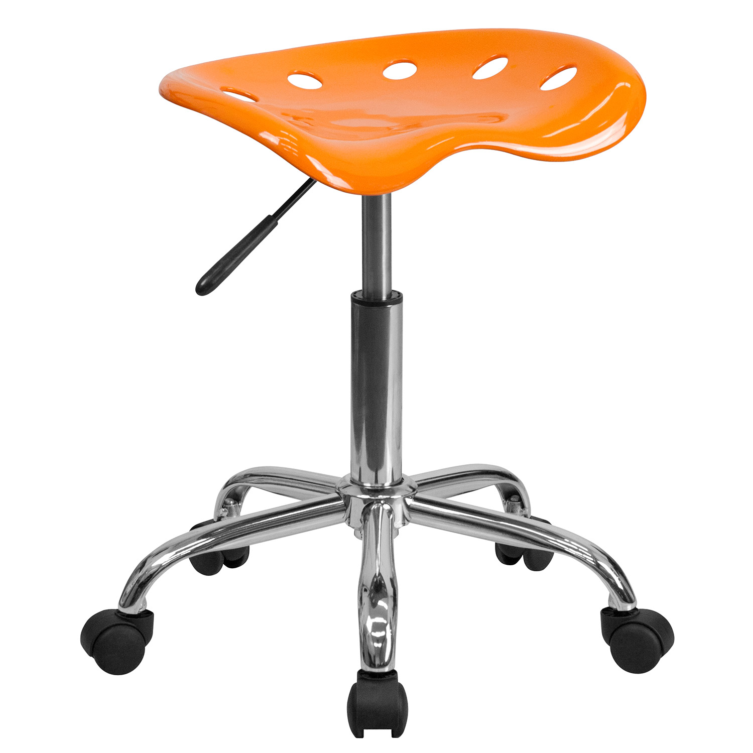 BLNK Taylor Vibrant Chrome Stool with Tractor Seat