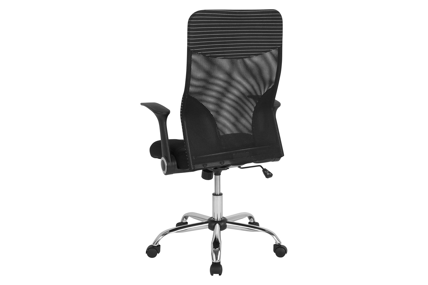 BLNK - Milford High-Back Ergonomic Office Chair with Contemporary Mesh Design in Black and White