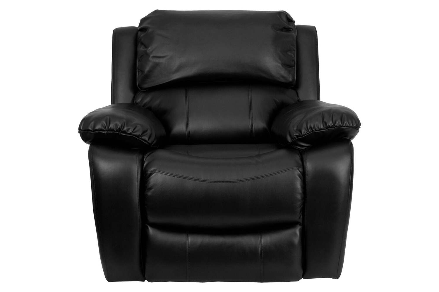 BLNK Kyle LeatherSoft Rocker Recliner - Black