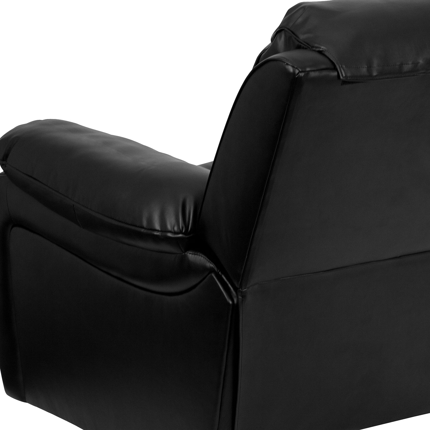 BLNK Kyle LeatherSoft Rocker Recliner - Black