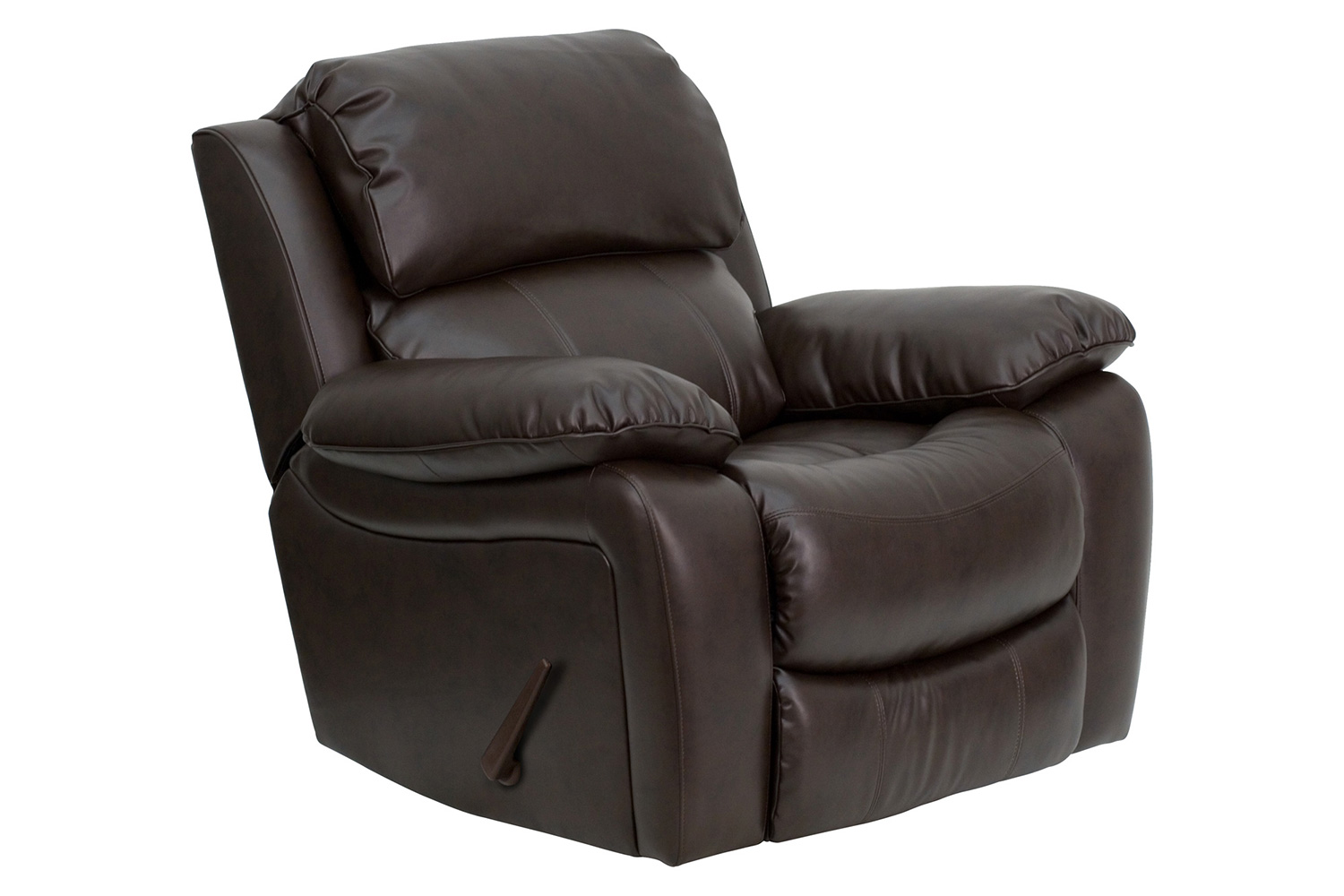 BLNK Kyle LeatherSoft Rocker Recliner - Brown