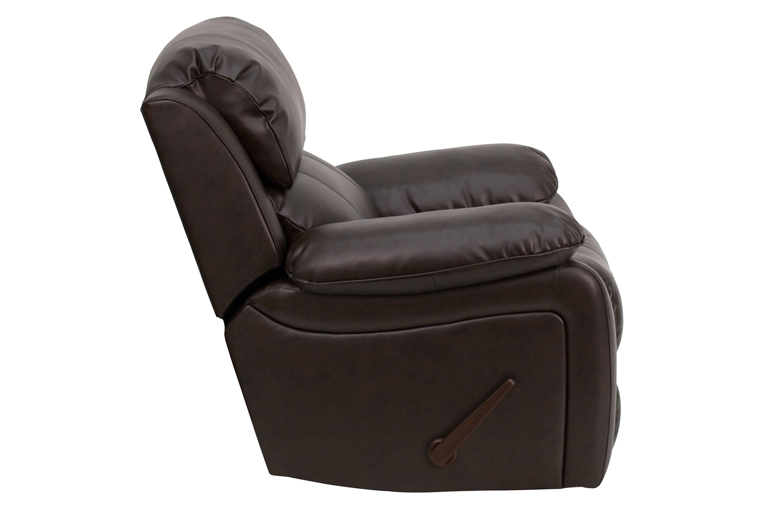 BLNK Kyle LeatherSoft Rocker Recliner - Brown