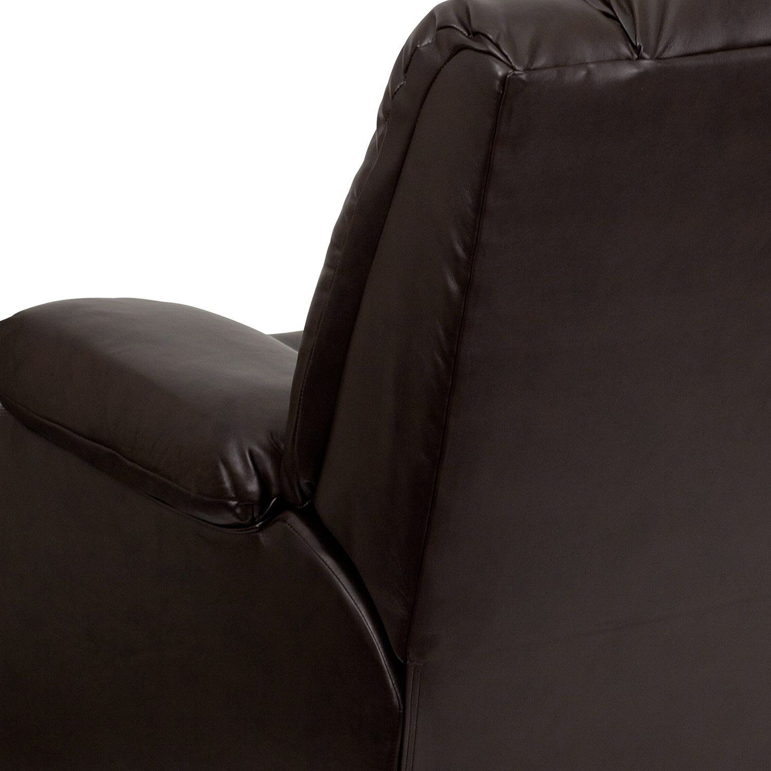 BLNK - Kyle LeatherSoft Lever Rocker Recliner with Padded Arms