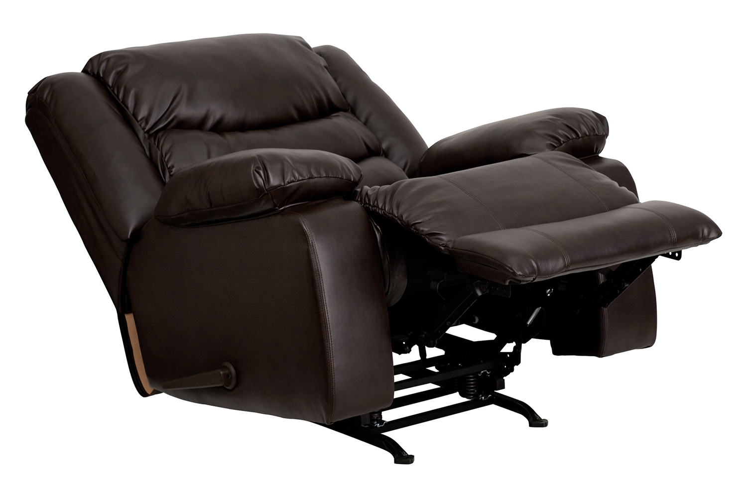 BLNK - Kyle LeatherSoft Lever Rocker Recliner with Padded Arms