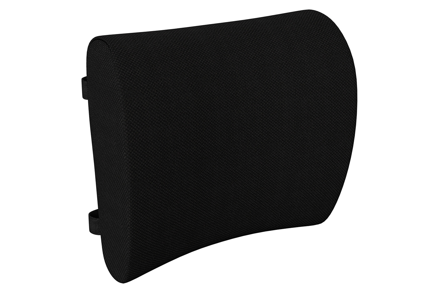 BLNK - Rey Black Lumbar Support Pillow with Adjustable Straps and CertiPUR-US Certified Memory Foam