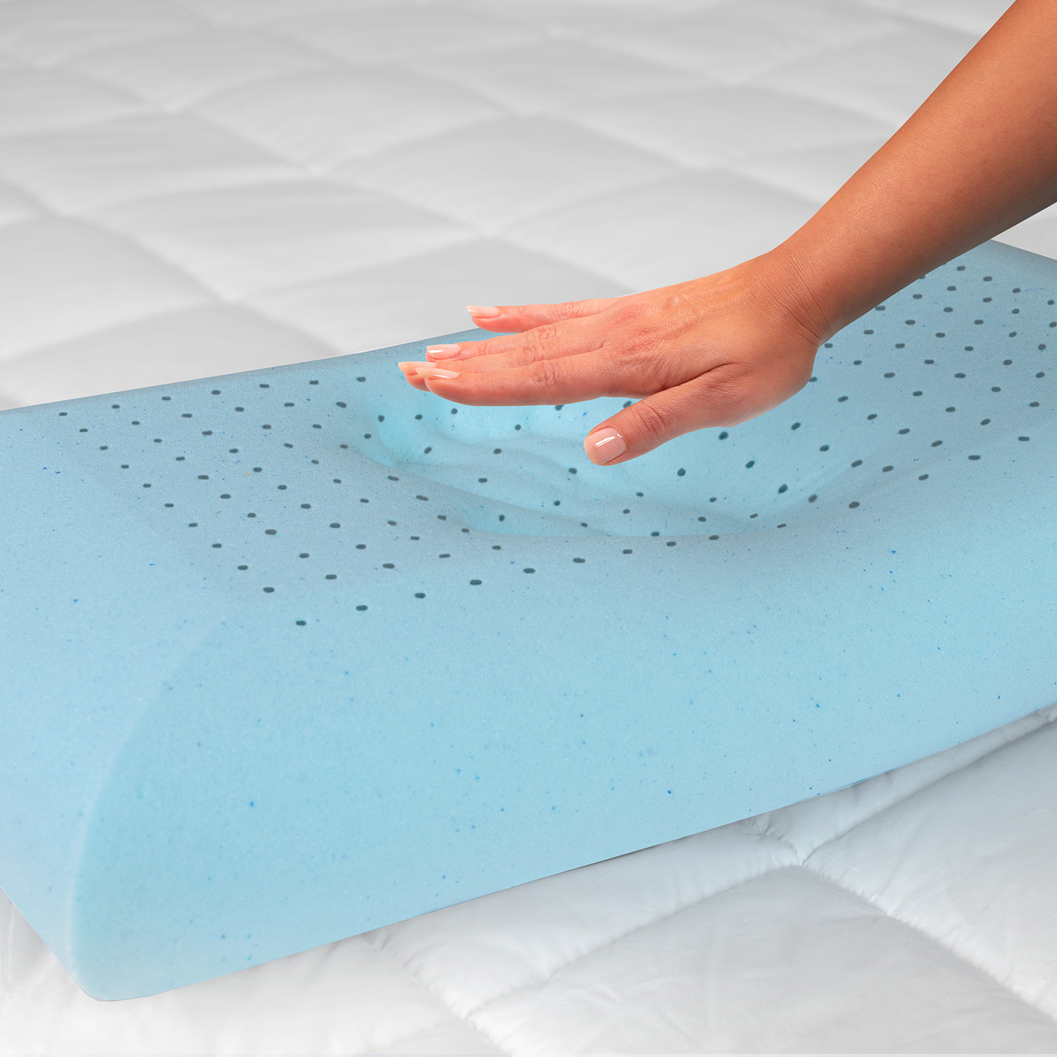 BLNK - Capri Comfortable Sleep Memory Foam Gel Pillow