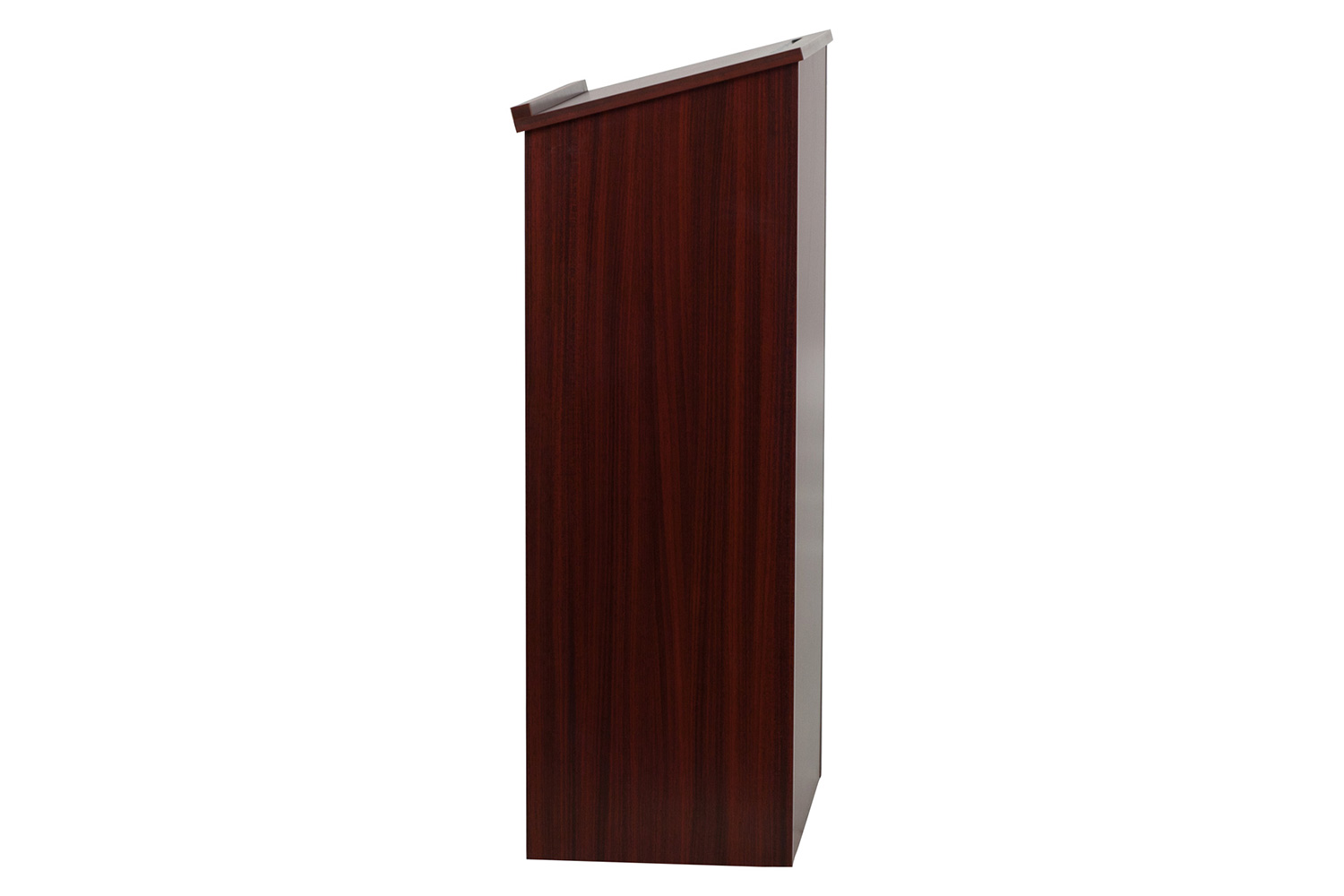 BLNK Mysta Laminate Stand-Up Lectern - Mahogany