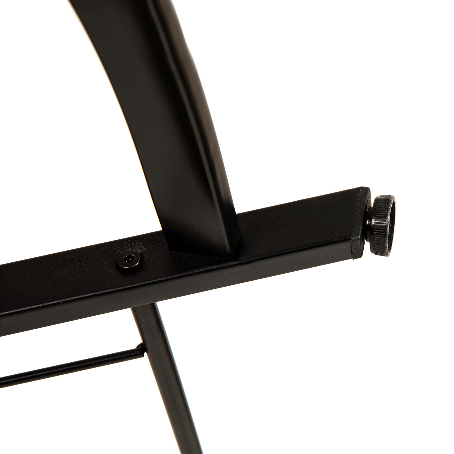 BLNK™ Ginny L-Shaped Computer Desk with Monitor Stand - Black/Black