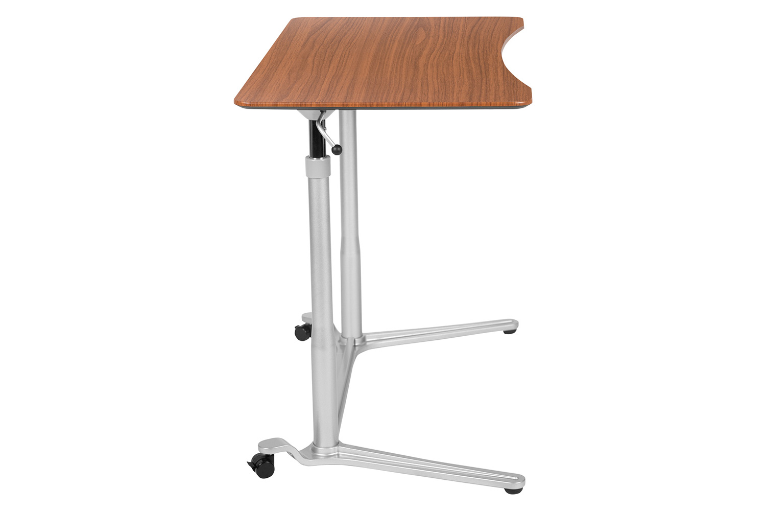 BLNK Merritt Stand-Up Computer Ergonomic Desk - Cherry