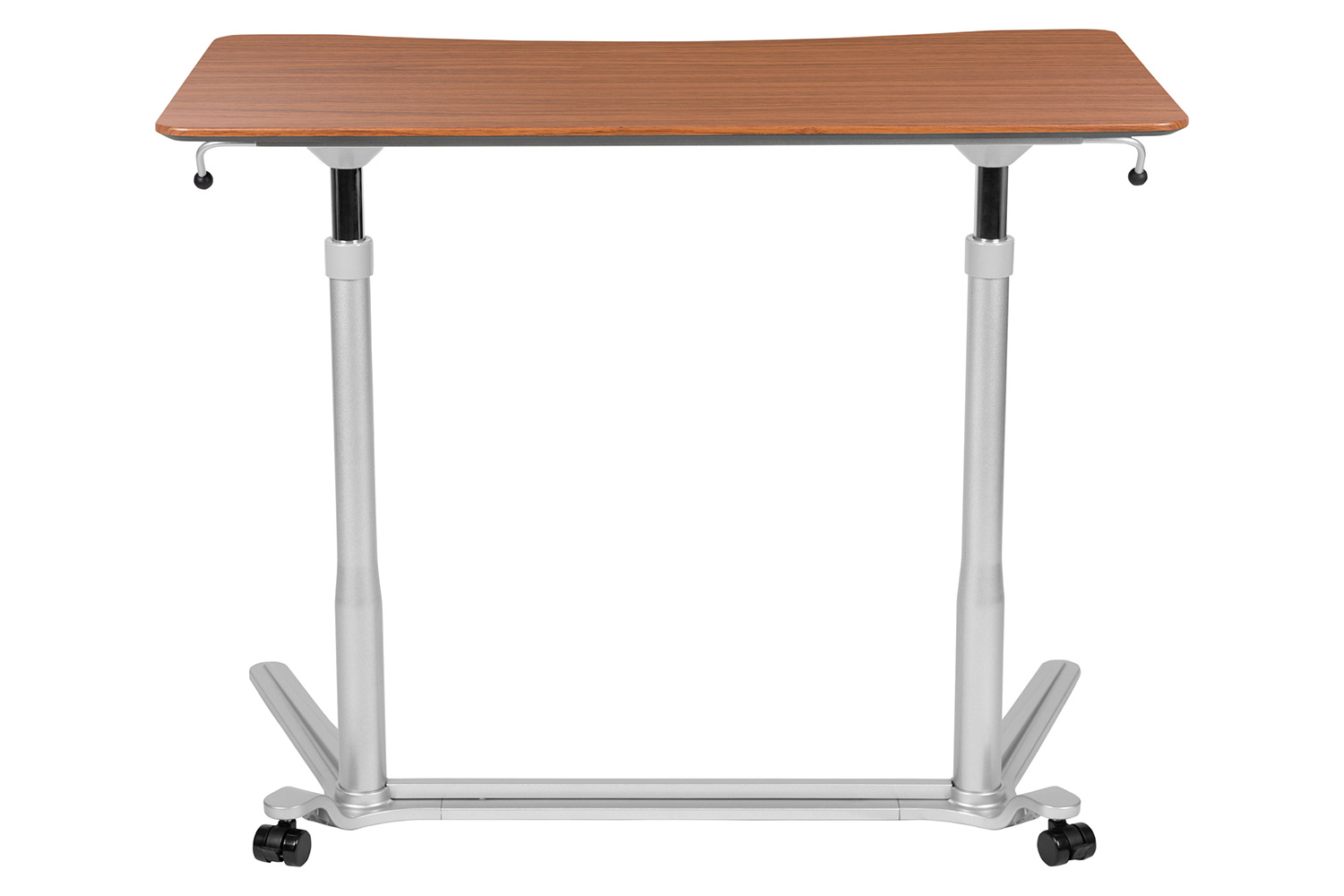 BLNK Merritt Stand-Up Computer Ergonomic Desk - Cherry