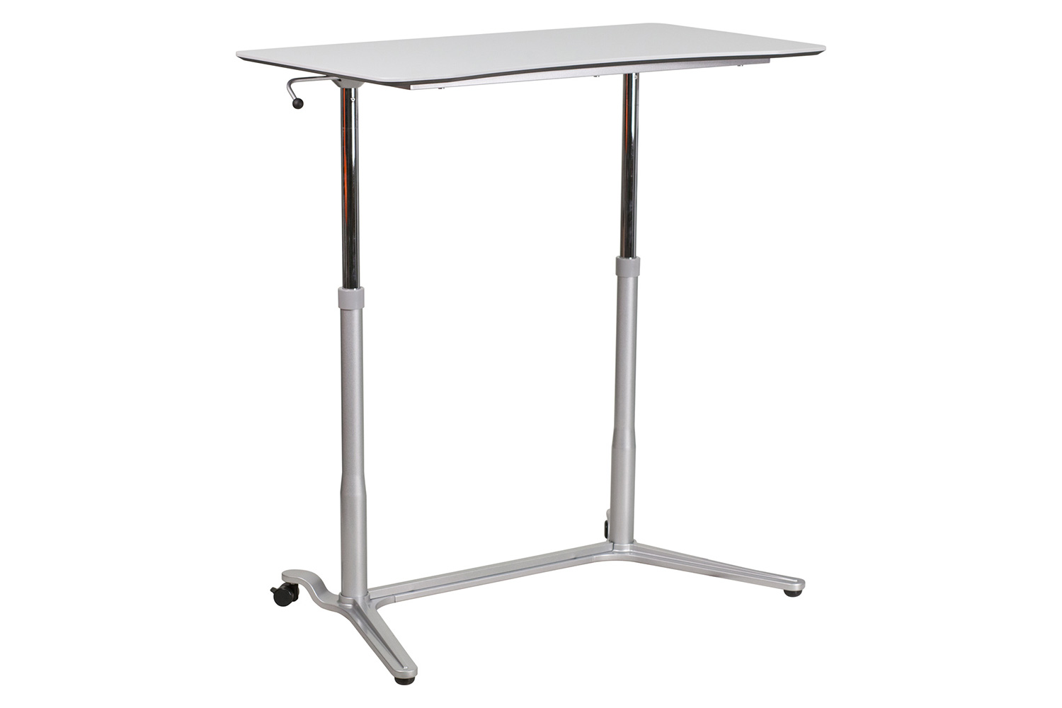 BLNK Merritt Stand-Up Computer Ergonomic Desk - Light Gray