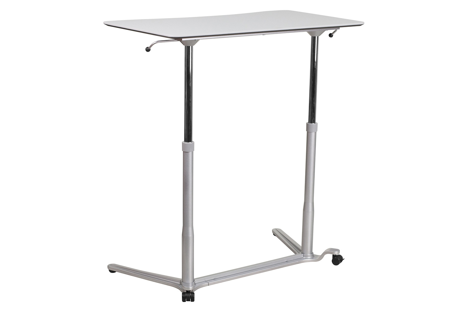 BLNK Merritt Stand-Up Computer Ergonomic Desk - Light Gray