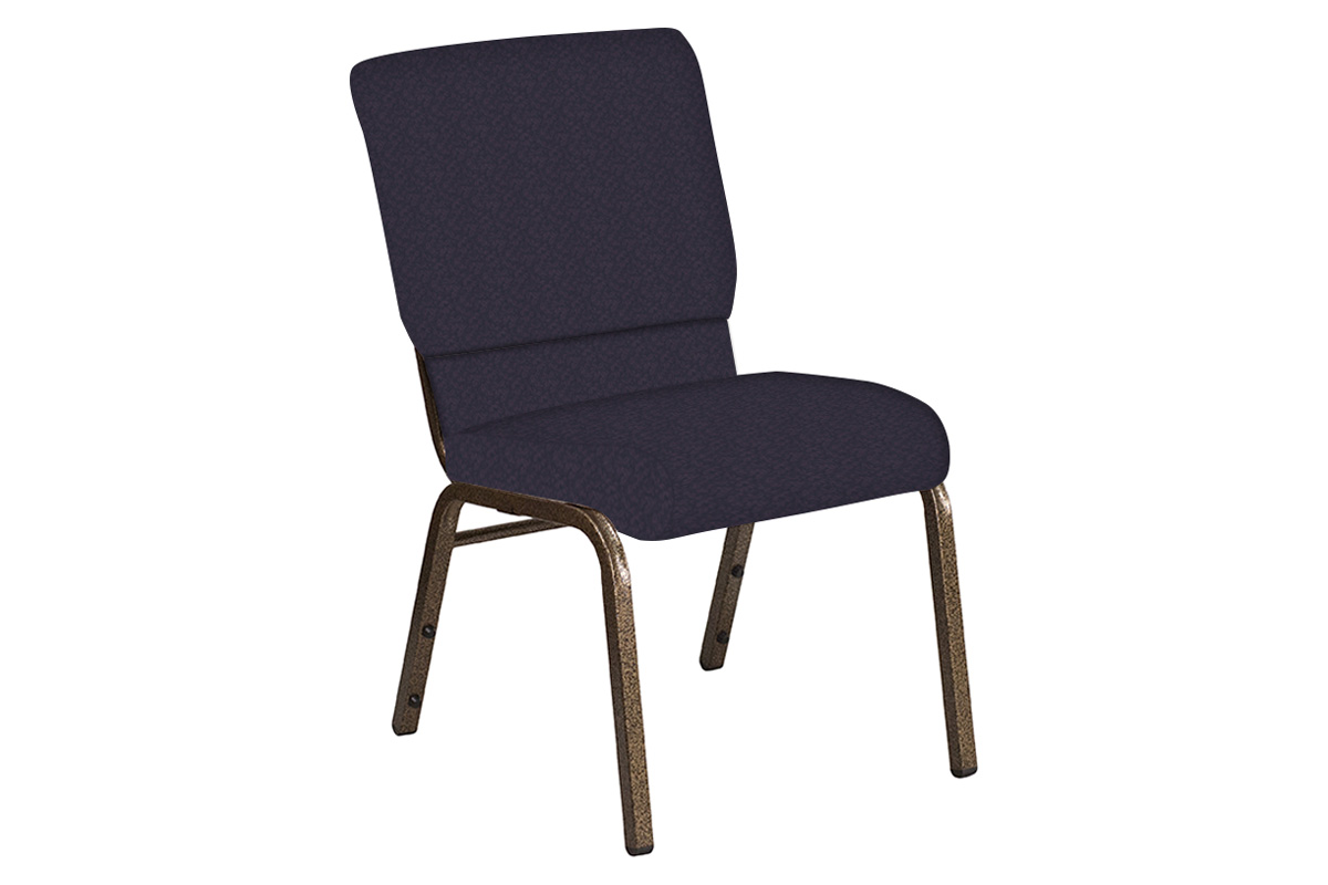 BLNK Church Chair in Bonaire with Gold Vein Frame