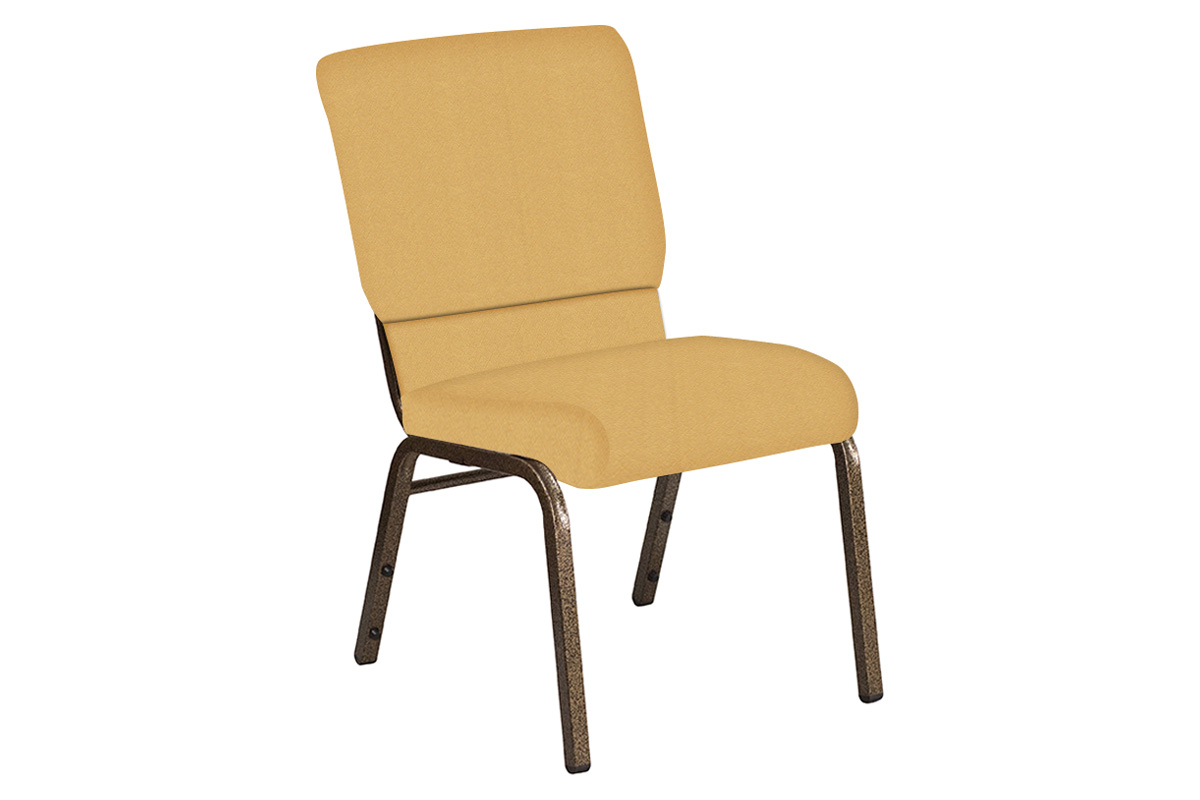 BLNK Church Chair in Fiji with Gold Vein Frame