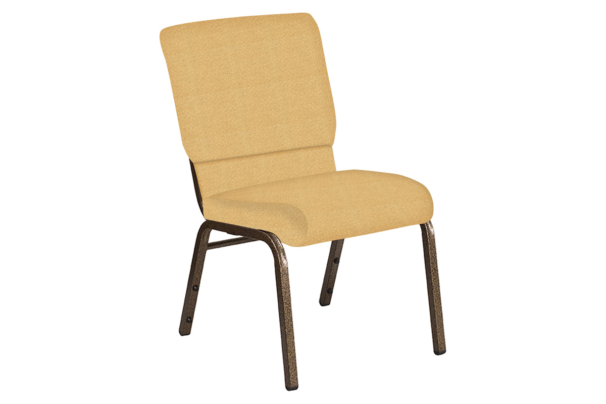 BLNK Church Chair in Neptune with Gold Vein Frame