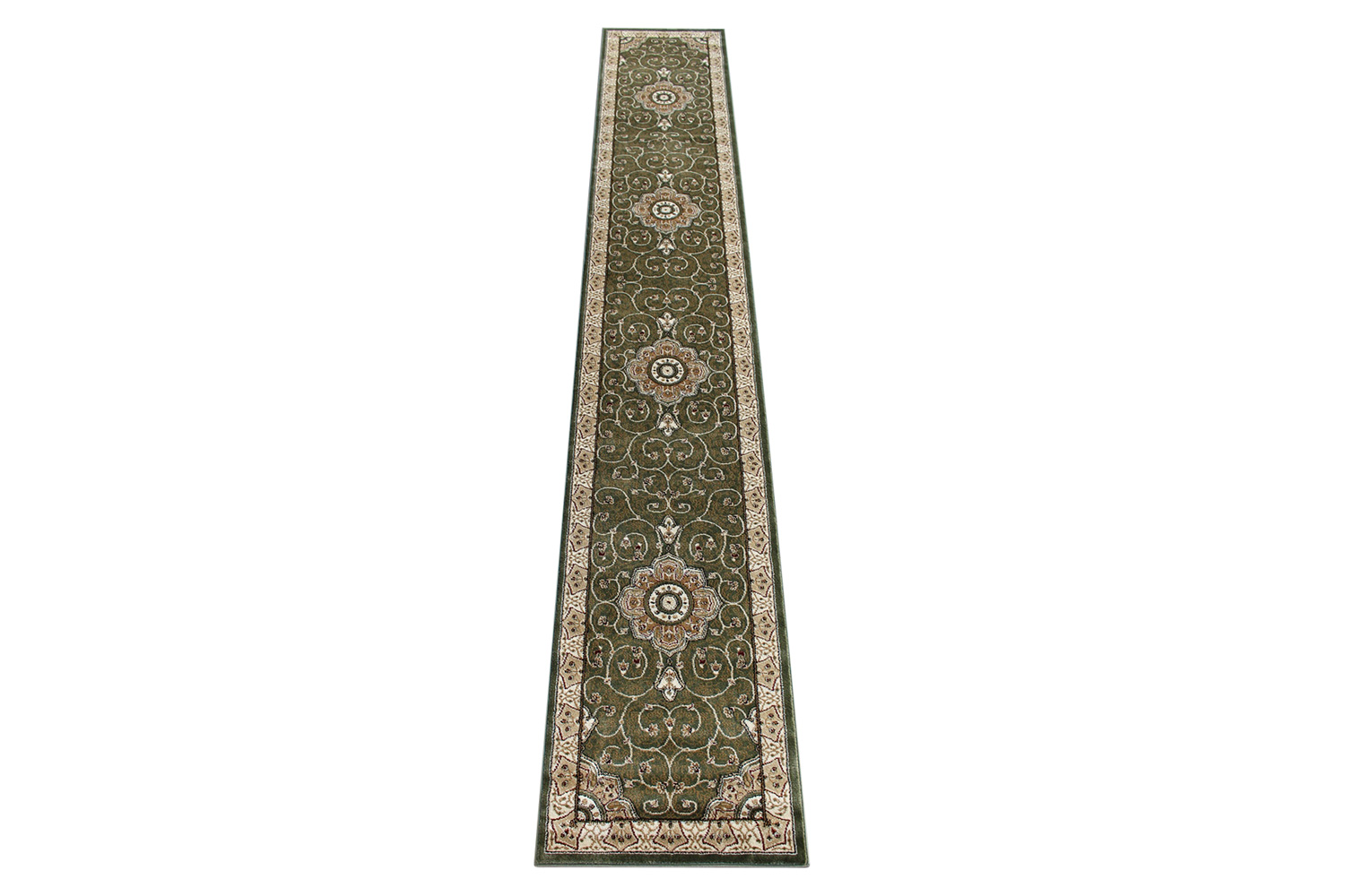 BLNK Portman Collection Persian Style Olefin Area Rug with Jute Backing