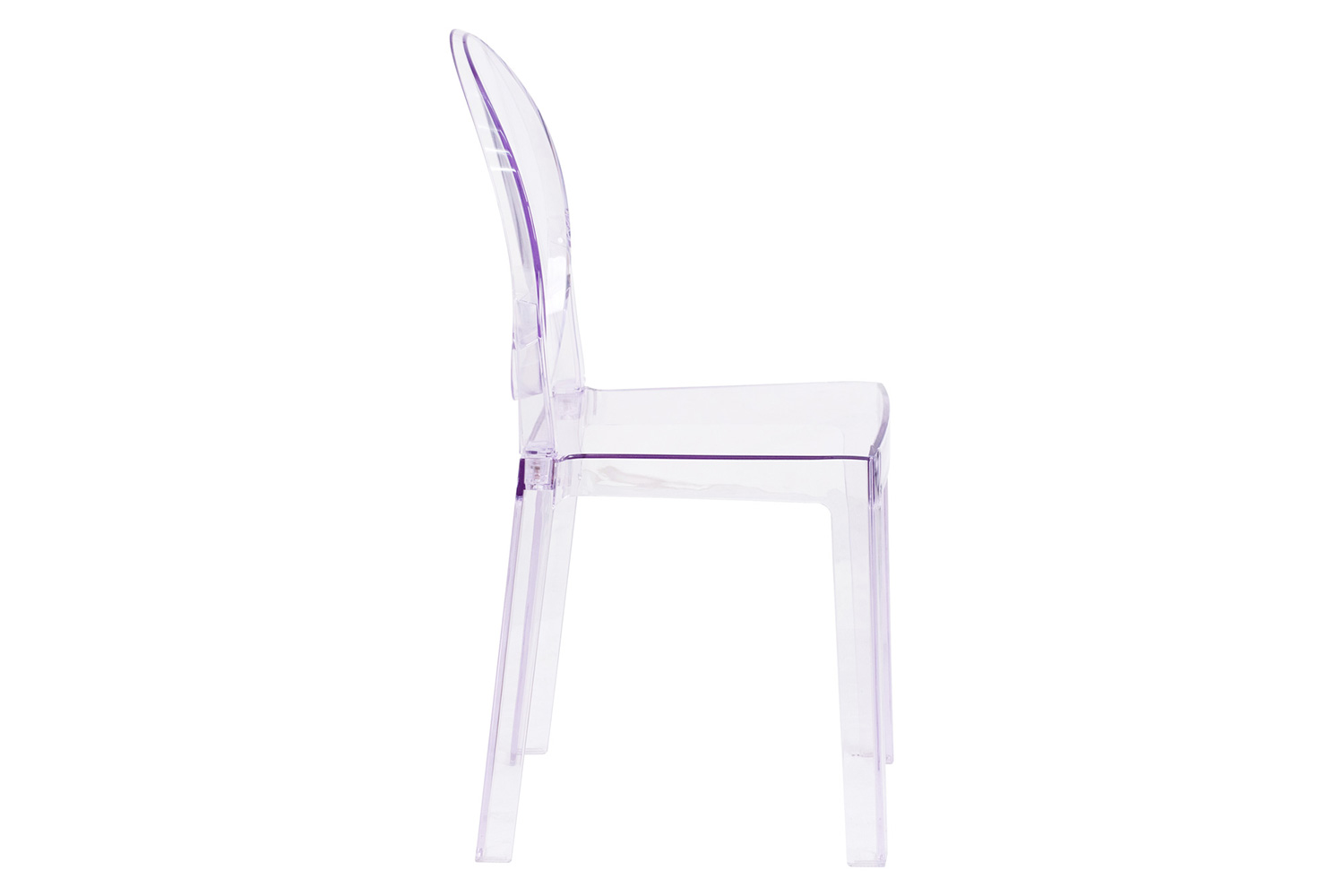 BLNK - Revna Ghost Chair with Oval Back