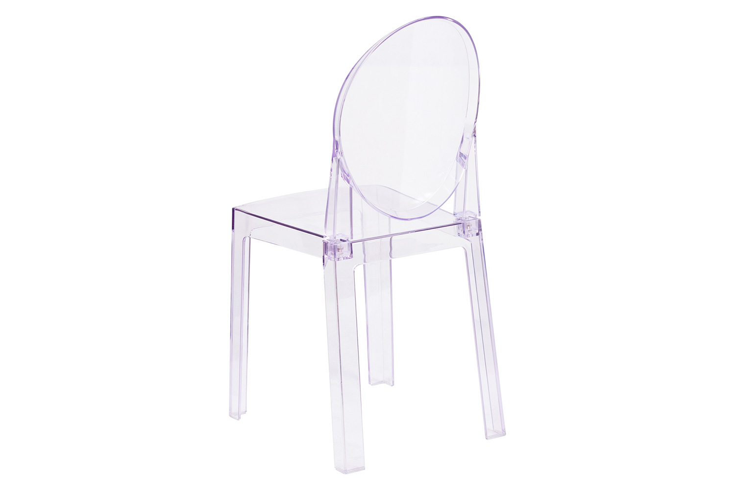 BLNK - Revna Ghost Chair with Oval Back