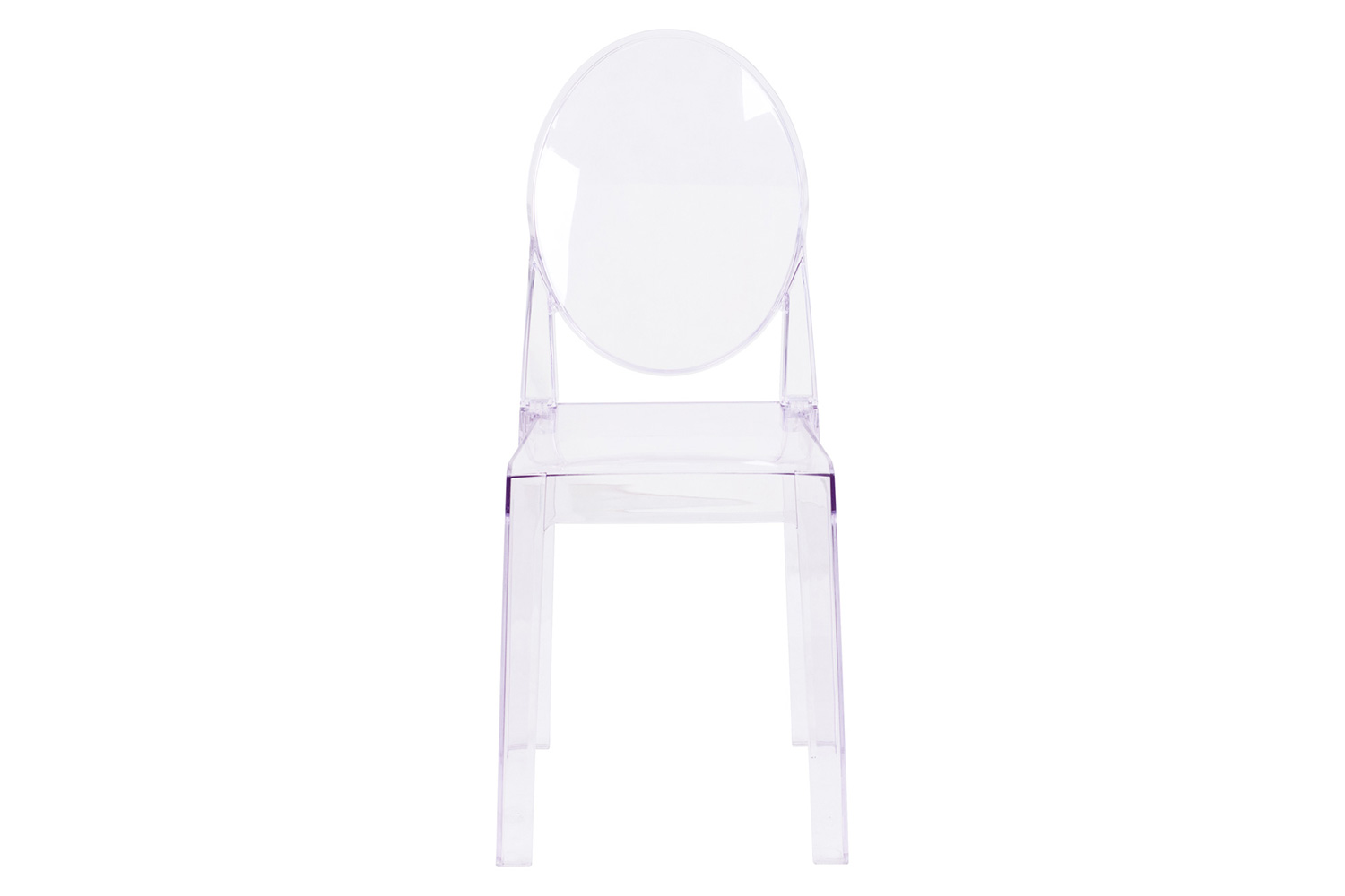 BLNK - Revna Ghost Chair with Oval Back