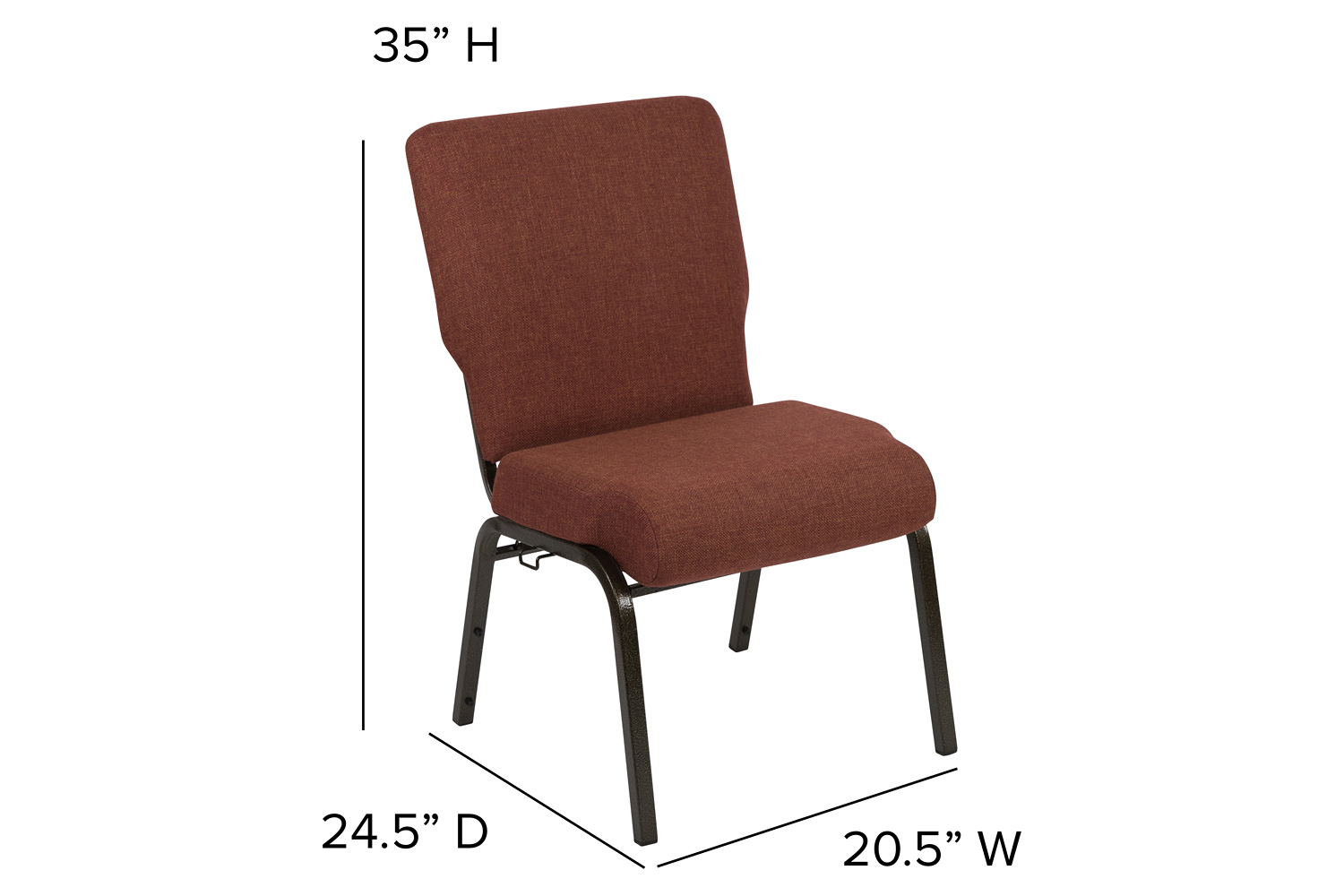 BLNK - Advantage Molded Foam Church Chair