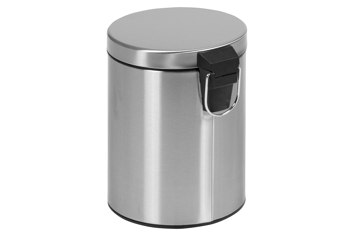 BLNK Round Stainless Steel Fingerprint Resistant Soft Close Step Trash Can - 1.3 Gallons (5L) - 1.3 Gall