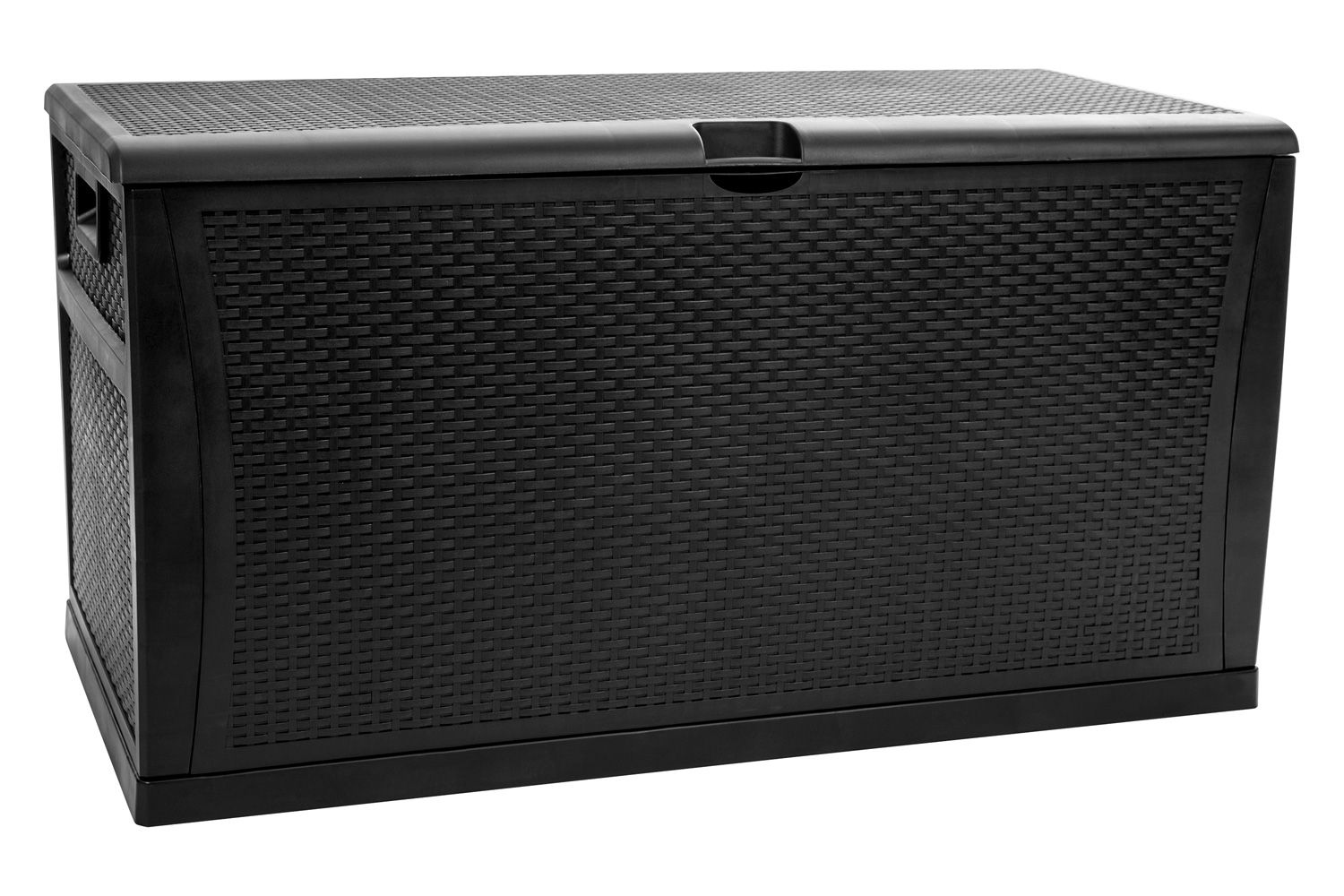 BLNK Nobu Outdoor 120 Gallon Plastic Deck Box - Black