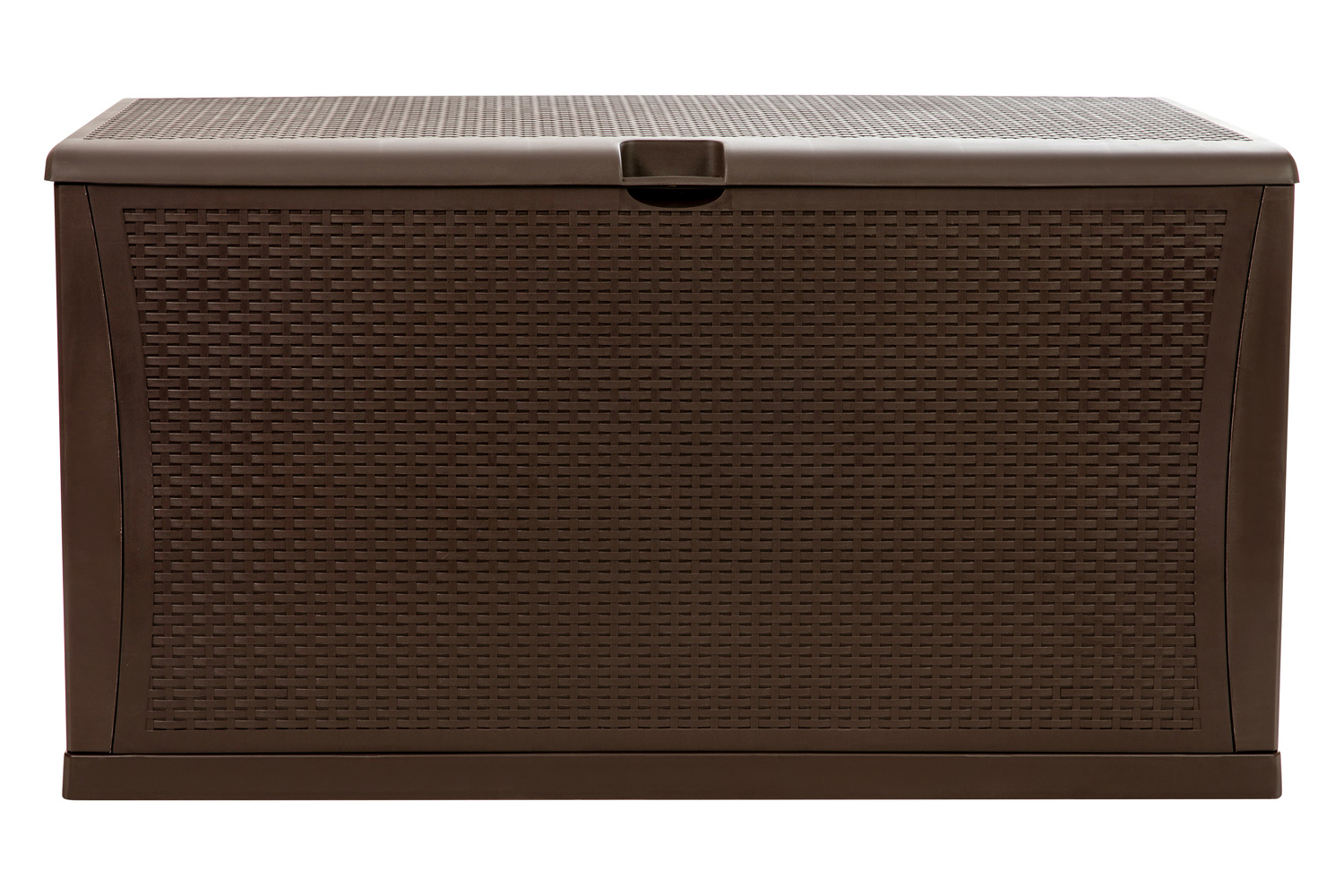 BLNK Nobu Outdoor 120 Gallon Plastic Deck Box - Brown