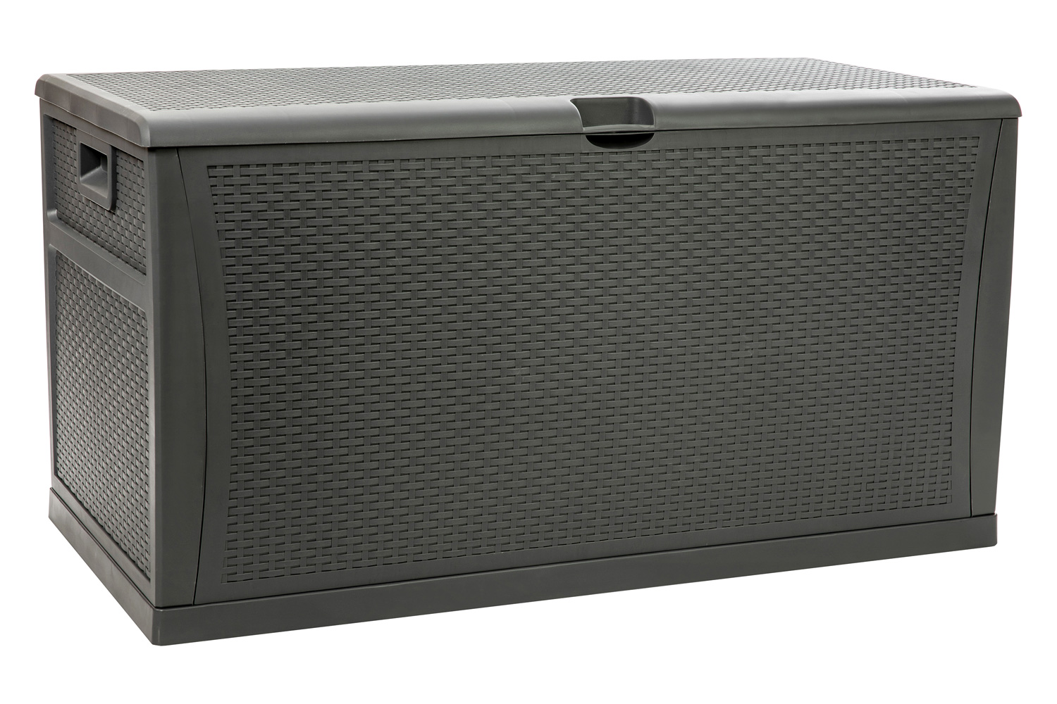 BLNK Nobu Outdoor 120 Gallon Plastic Deck Box - Gray