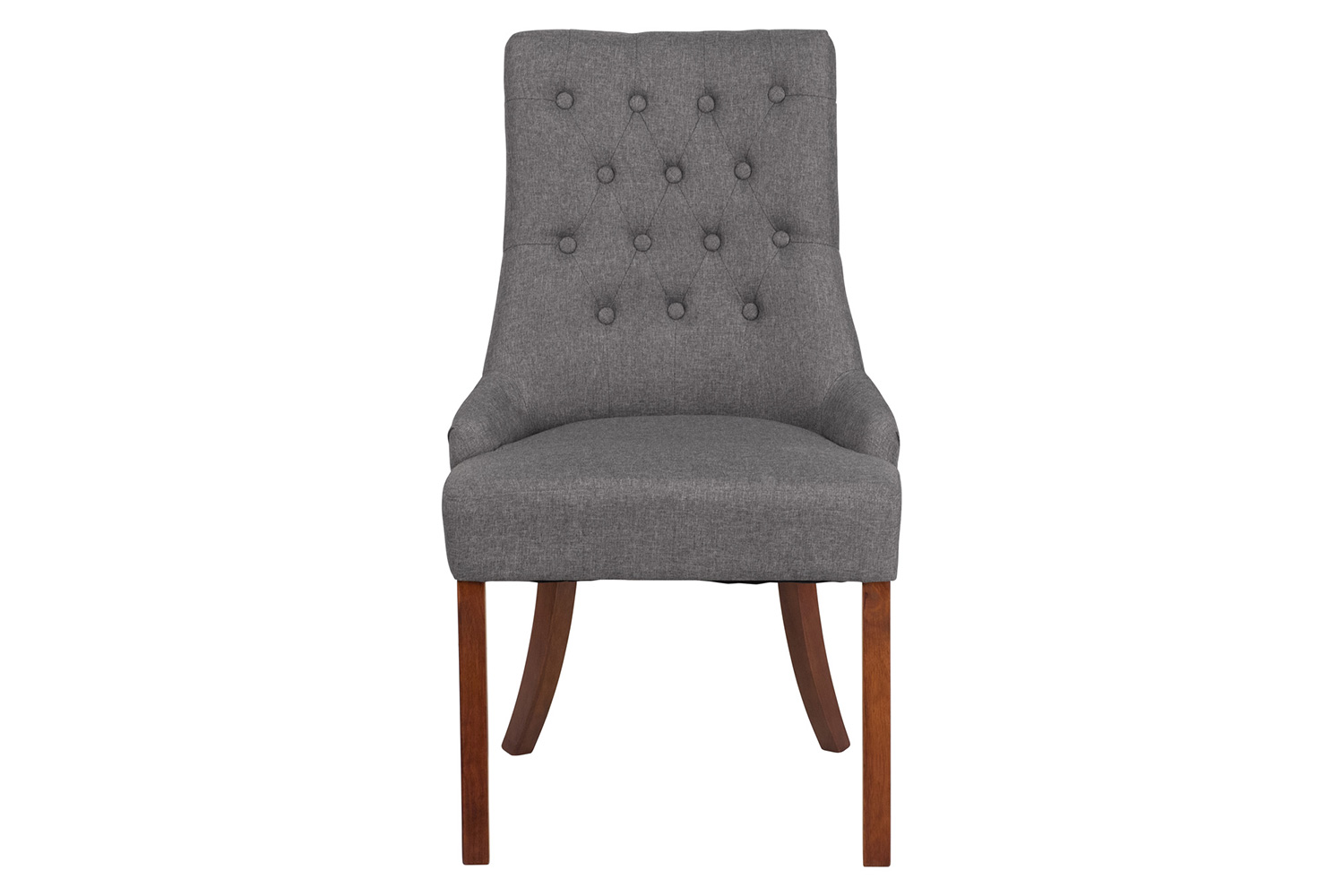 BLNK - HERCULES Paddington Series Gray Fabric Tufted Chair