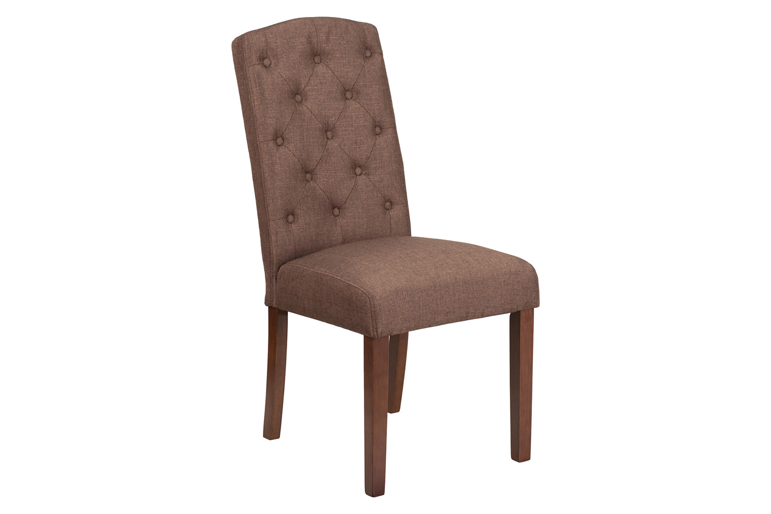 BLNK™ HERCULES Grove Tufted Parsons Chair - Brown