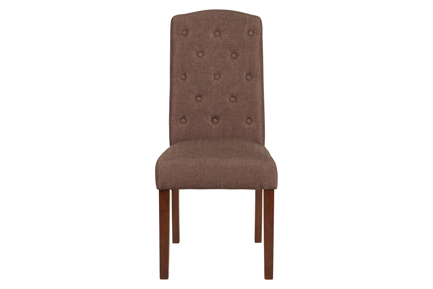 BLNK™ HERCULES Grove Tufted Parsons Chair - Brown