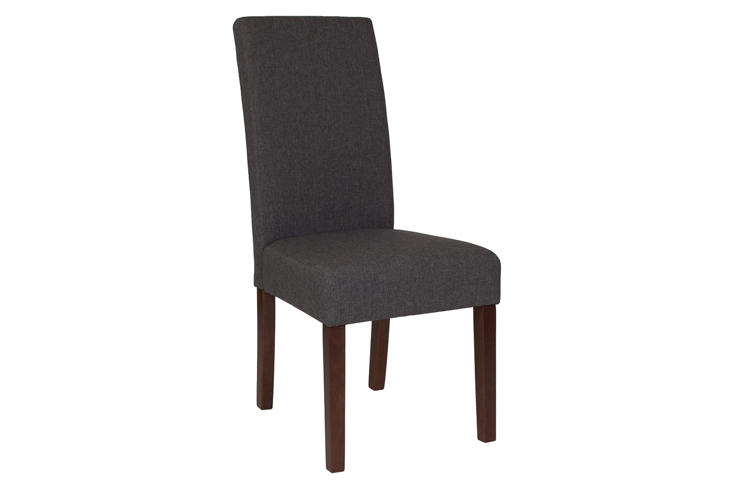 BLNK Greenwich Series Fabric Upholstered Panel Back Mid-Century Parsons Dining Chair