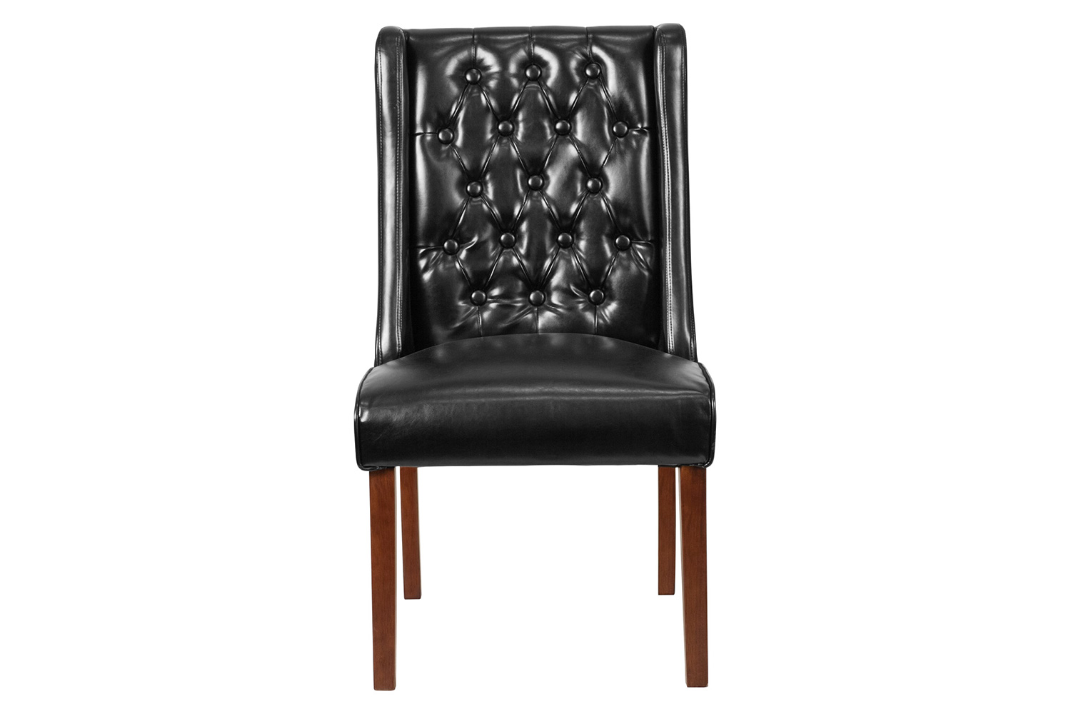 BLNK HERCULES Preston Series Tufted Parsons Chair - LeatherSoft