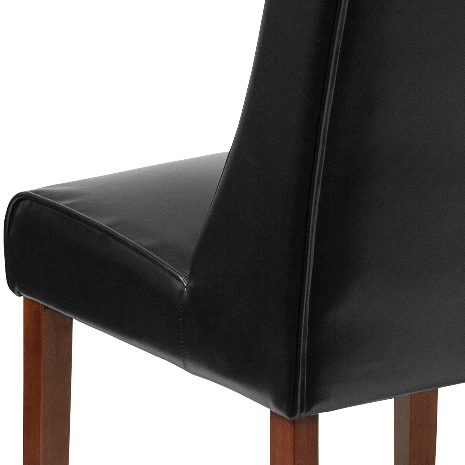 BLNK HERCULES Preston Series Tufted Parsons Chair - LeatherSoft