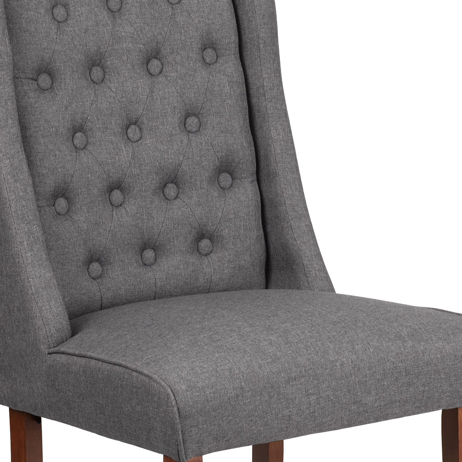 BLNK HERCULES Preston Series Tufted Parsons Chair - Fabric