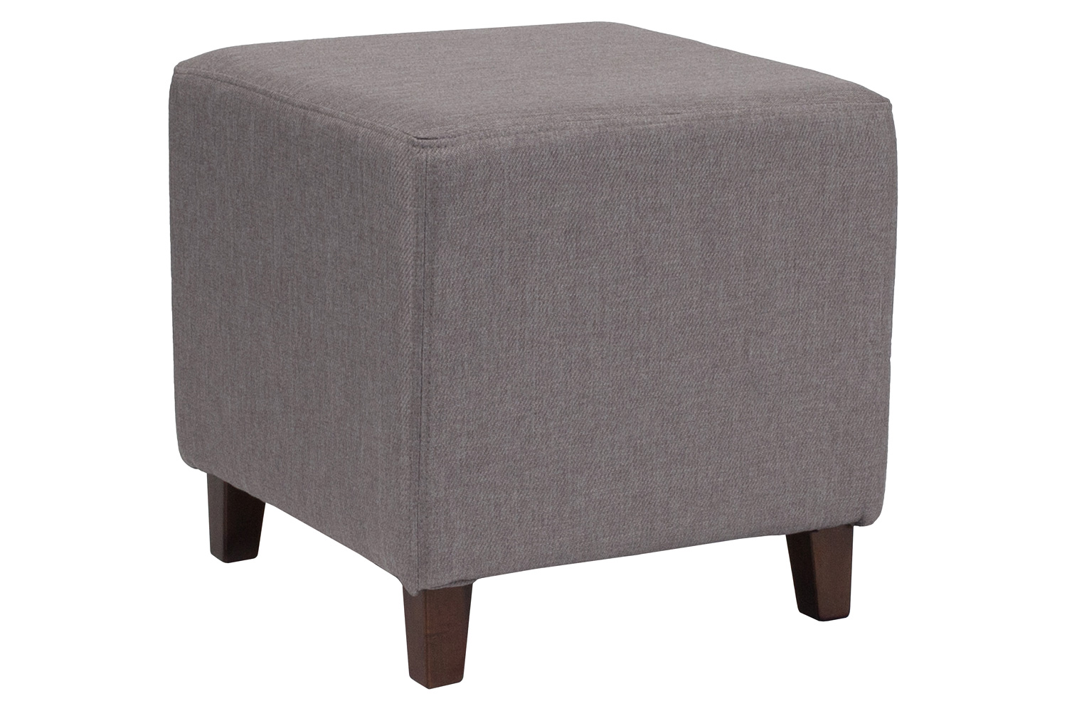 BLNK Ascalon Fabric Upholstered Ottoman Pouf